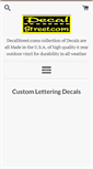 Mobile Screenshot of decalstreet.com